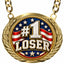 1# LOSER - Fantasy Football Winner Medalion