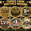 Last Place Champion - Nobody Did It Worse - Fantasy Football Winner Medalion