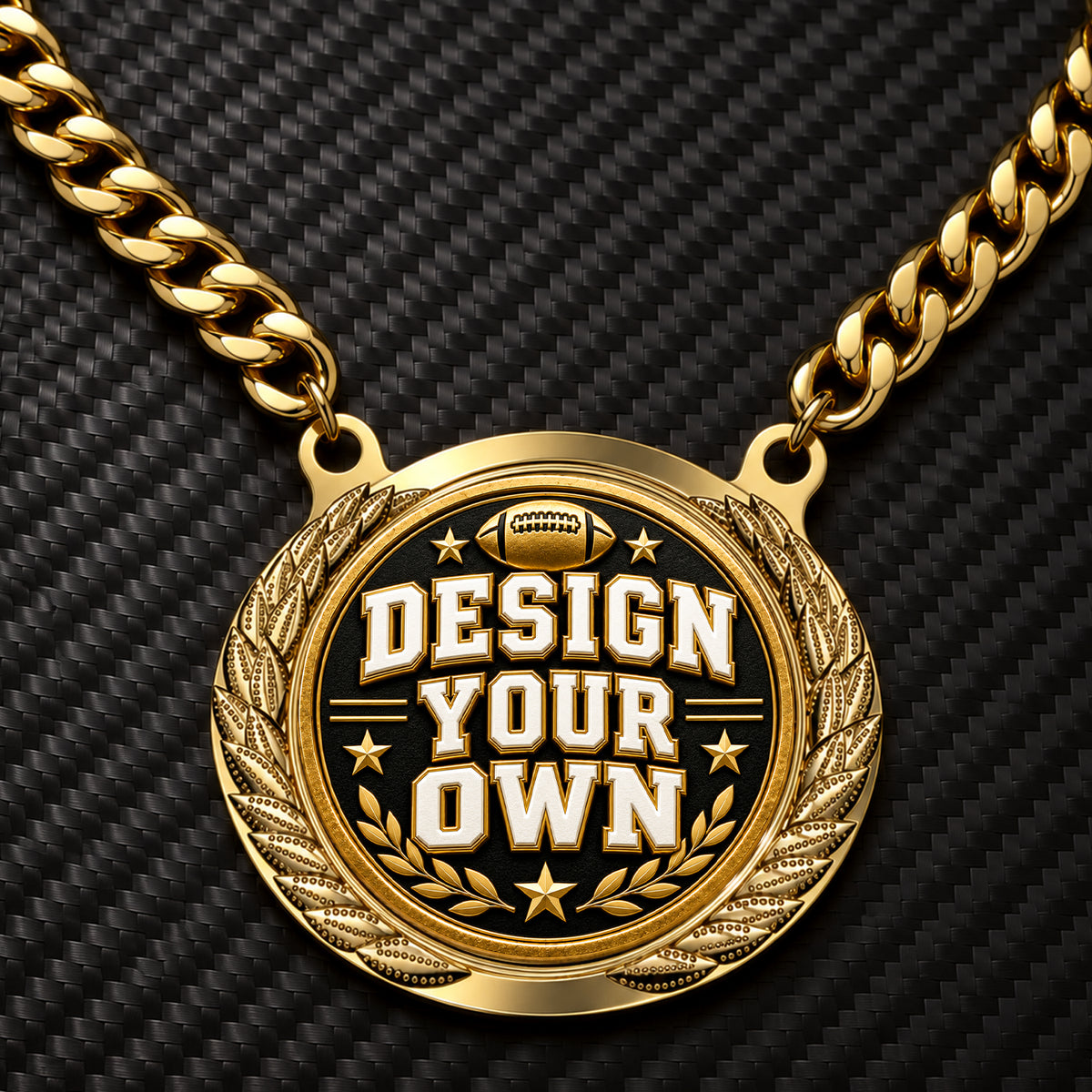 Design Your Own - Fantasy Football Medalion