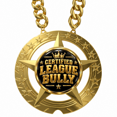 Certified League Bully - Super Star Champ Chain w/ Plastic Chain