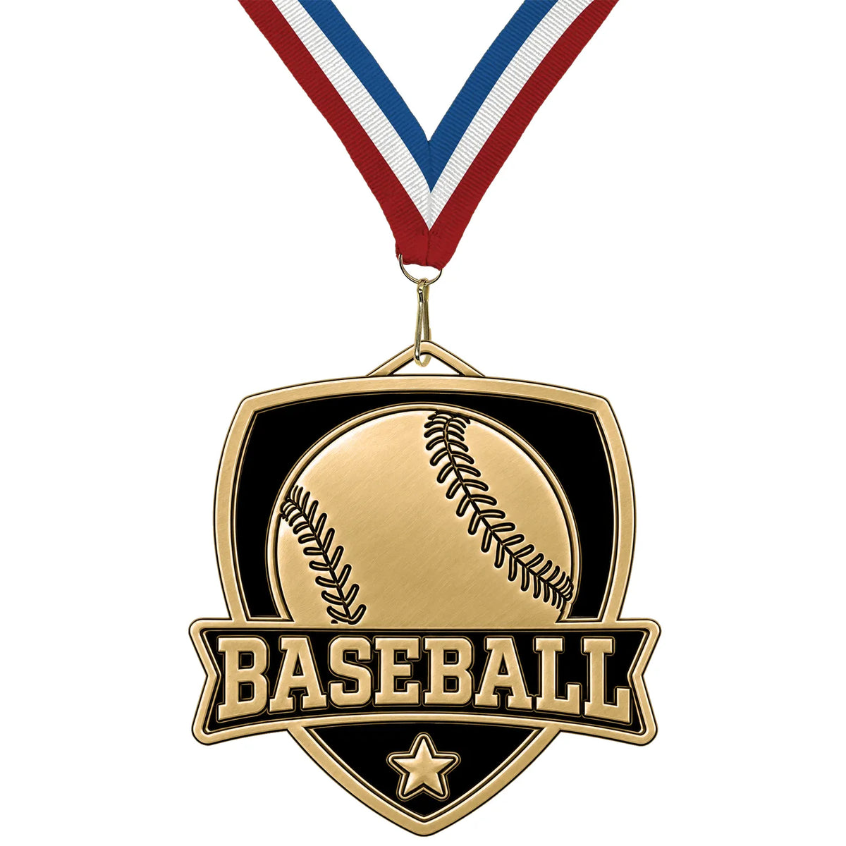 Shield Medal Baseball