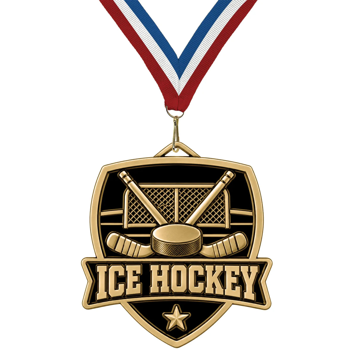 Shield Medal Ice Hockey