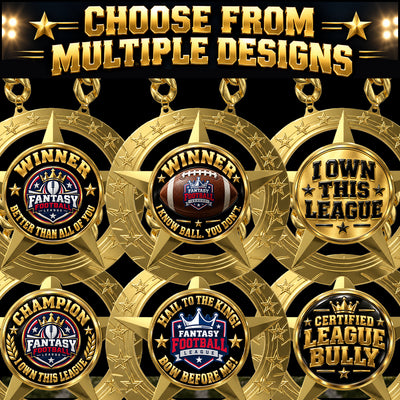 I Own This League - Super Star Champ Chain w/ Plastic Chain