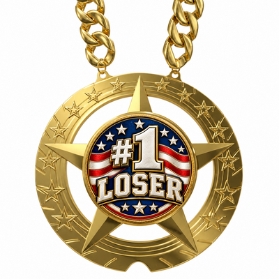 Fantasy Football Trophy Chain - #1 Loser