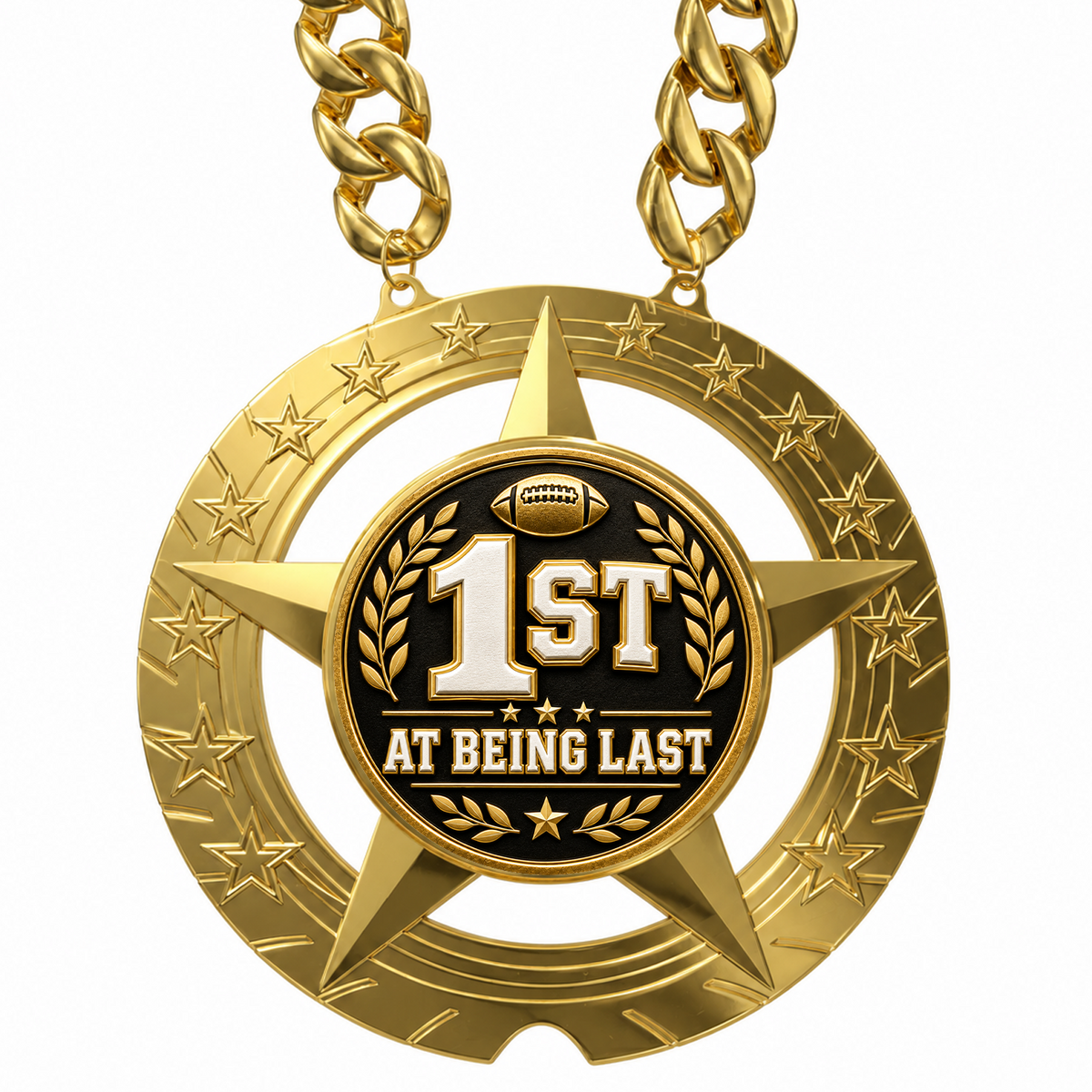 Fantasy Football Trophy Chain – 1st At Being Last