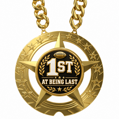 Fantasy Football Trophy Chain - 1st At Being Last