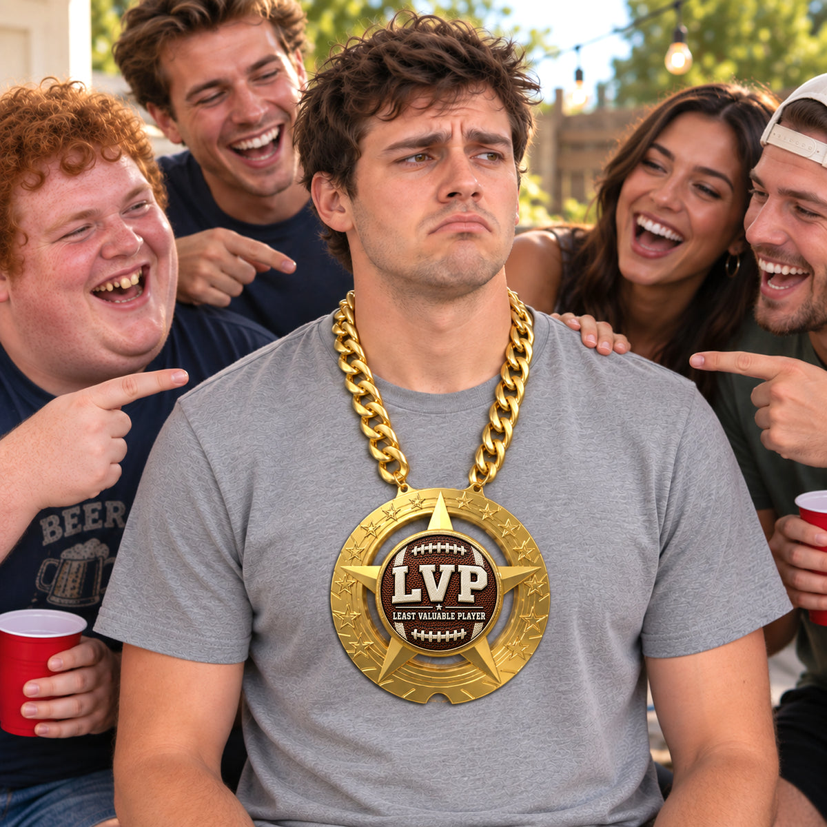 Fantasy Football Trophy Chain – LVP – Least Valuable Player