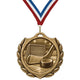Ice Hockey Medals - Player & Championship Awards, 2-1/4" Burst Medal in Gold, Silver & Bronze
