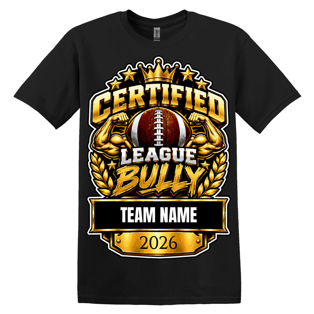 Fantasy Football T-Shirt – Certified League Bully