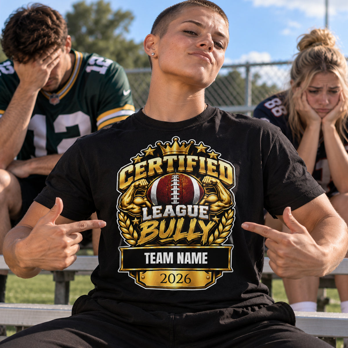 Fantasy Football T-Shirt – Certified League Bully