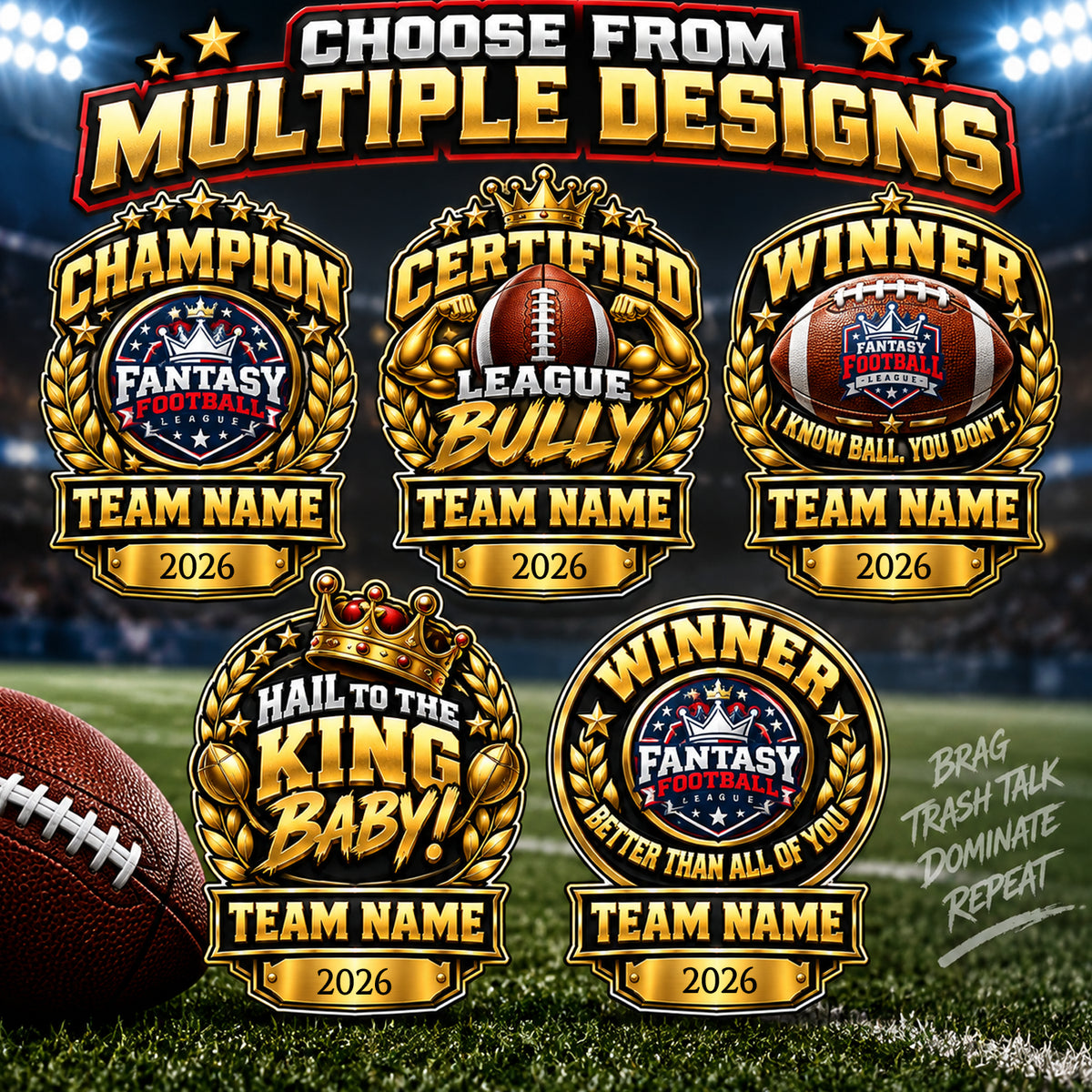 Fantasy Football T-Shirt – Winner – Better Than All Of You