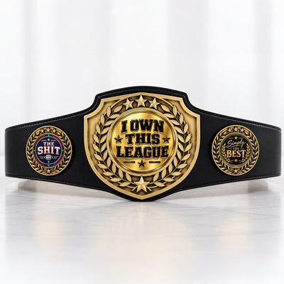 Fantasy Football League Championship Belt – I Own This League