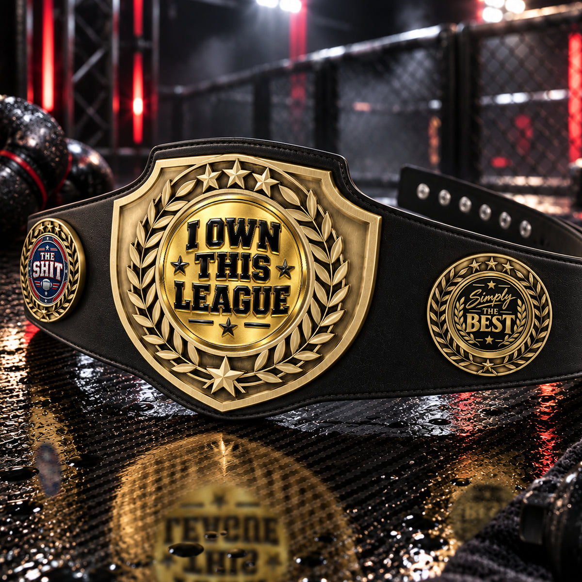 Fantasy Football League Championship Belt – I Own This League