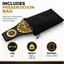 Fantasy Football League Junior Championship Belt – Biggest Baller, Worship Me – Black