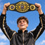 Fantasy Football League Junior Championship Belt – Biggest Baller, Worship Me – Black