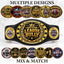 Fantasy Football League Junior Championship Belt – Certified League Bully – Black