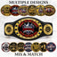 Fantasy Football League Junior Championship Belt – Hail To The King, Bow Before Me – Black