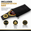 Fantasy Football League Junior Championship Belt – Hail To The King, Bow Before Me – Black