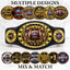 Fantasy Football League Junior Championship Belt – Winner, I Know Ball You Don't – Black
