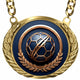 Fantasy Soccer Championship Medallion – Soccer Champion Award Medal with Gold Chain