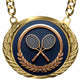 Fantasy Tennis Championship Medallion – Tennis Champion Award Medal with Gold Chain