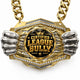 Fantasy Football Champion Medal - Certified League Bully, Knock Out Champ Chain with Premium Chain