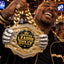 Fantasy Football Champion Medal - Certified League Bully, Knock Out Champ Chain with Premium Chain