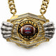Fantasy Football Champion Medal - Winner – I Know Ball. You Don't, Knock Out Champ Chain with Premium Chain