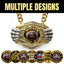 Fantasy Football Champion Medal - Winner – I Know Ball. You Don't, Knock Out Champ Chain with Premium Chain