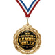Fantasy Football Medal - Certified League Bully, 2-3/4" Value Series Medal
