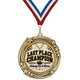 Fantasy Football Medal - Last Place Champion - Nobody Did It Worse, 2-3/4" Swirling Star Medal