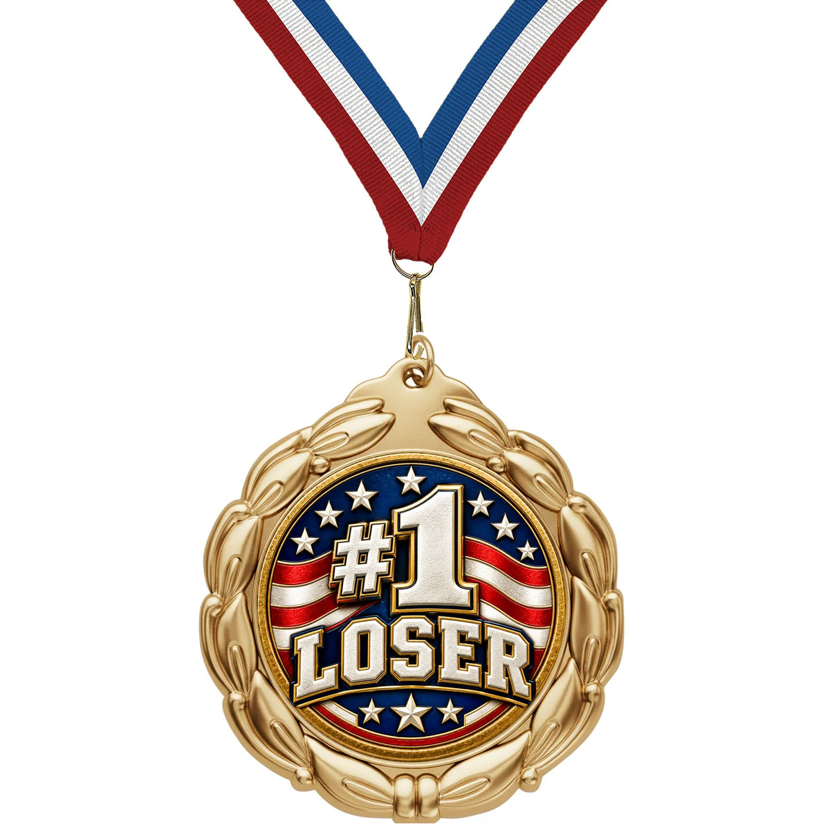 Fantasy Football Medal - #1 Loser, 2-3/4" Value Series Medal