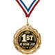 Fantasy Football Medal - 1st At Being Last, 2-3/4" Value Series Medal