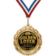 Fantasy Football Medal - Golden Loser - Excellence in Underachievement, 2-3/4" Value Series Medal