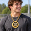Custom Fantasy Football Medal - Design Your Own, Lite Champ Chain With Plastic Chain