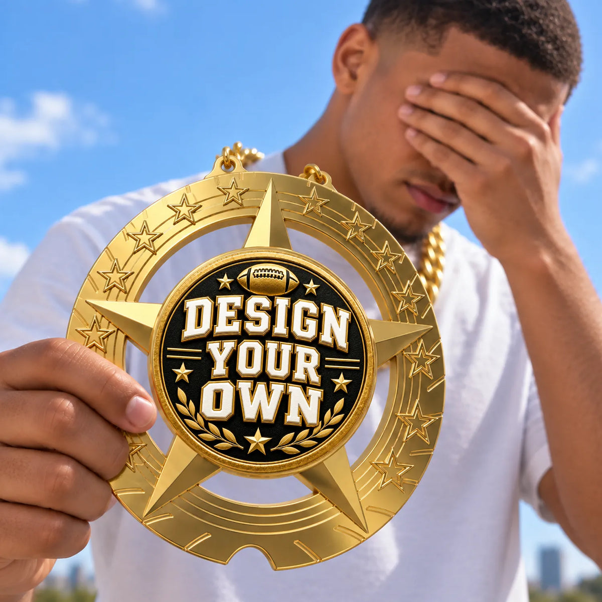 Fantasy Football Trophy Chain – Custom – Design Your Own