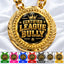 Fantasy Football Medal - Certified League Bully, Lite Champ Chain With Plastic Chain