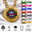 Fantasy Football Medal - Hail To The King - Bow Before Me, Lite Champ Chain With Plastic Chain – image 7