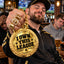 Fantasy Football Medal - I Own This League, Lite Champ Chain With Plastic Chain