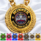 Fantasy Football Medal - Winner - Better Than All Of You, Lite Champ Chain With Plastic Chain