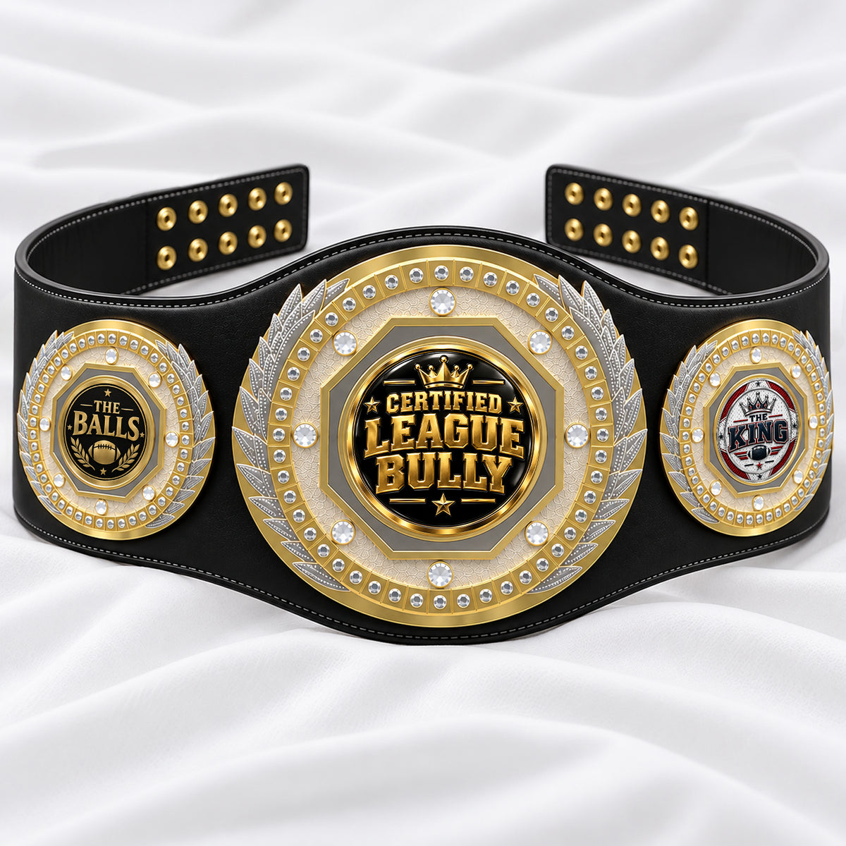 Fantasy Football Presidential Championship Belt - Certified League Bully