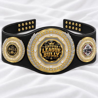 Fantasy Football Presidential Championship Belt - Certified League Bully