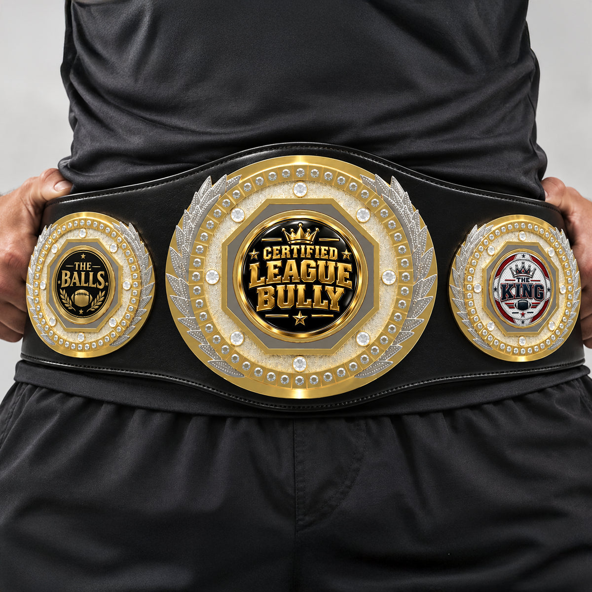 Fantasy Football Presidential Championship Belt - Certified League Bully