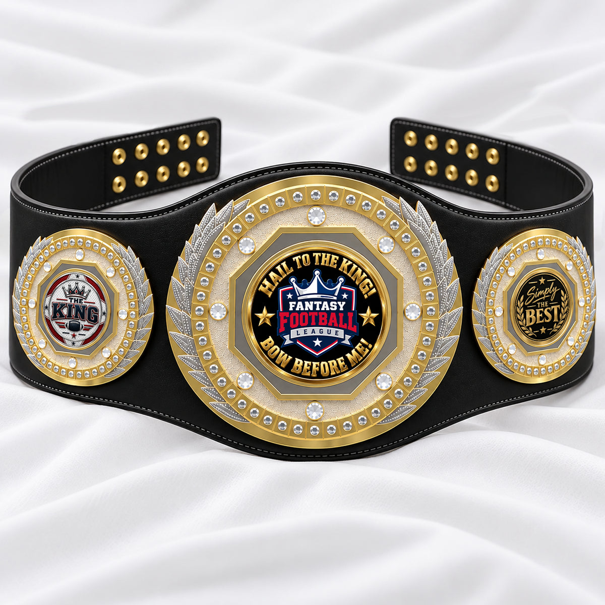 Fantasy Football Presidential Championship Belt - Hail To The King – Bow Before Me