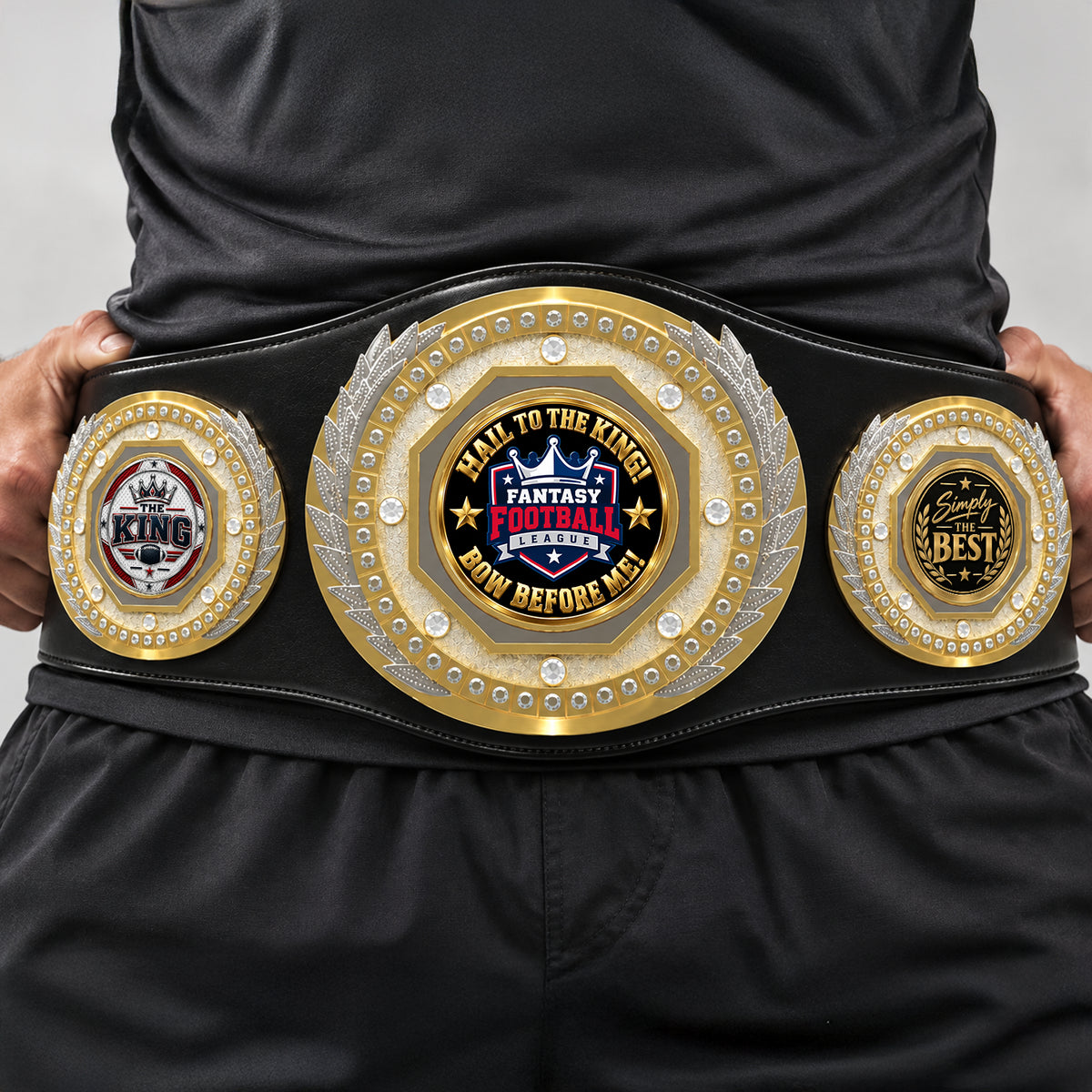 Fantasy Football Presidential Championship Belt - Hail To The King – Bow Before Me