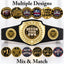 Custom Darts Bright Shield Championship Belt - Design Your Own