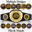 Fantasy Football Bright Shield Championship Belt - Certified League Bully