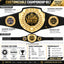 Fantasy Football Bright Shield Championship Belt - Certified League Bully