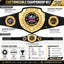 Fantasy Football Bright Shield Championship Belt - Hail To The King - Bow Before Me