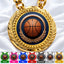 Basketball Medals - Player & Championship Achievement Awards, 4-1/4" Lite Champ Chain with Plastic Chain